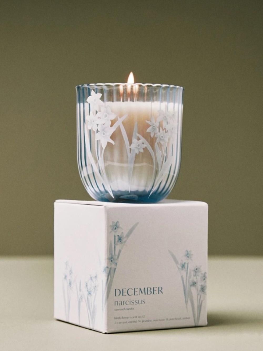 NEW Anthropologie December Birth Month Candle